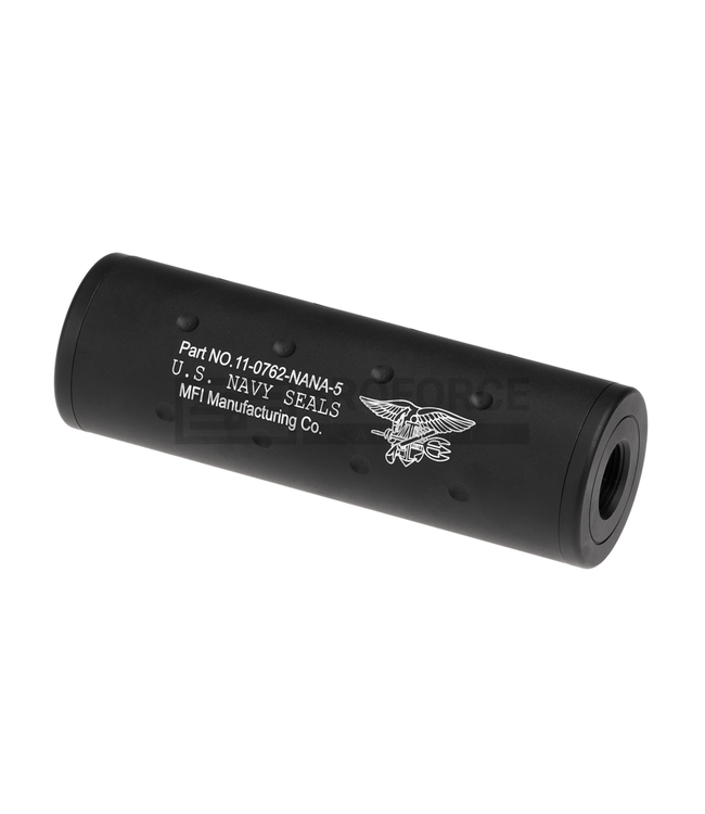 Navy Seals Silencer CW/CCW 107mm x 35mm - Black