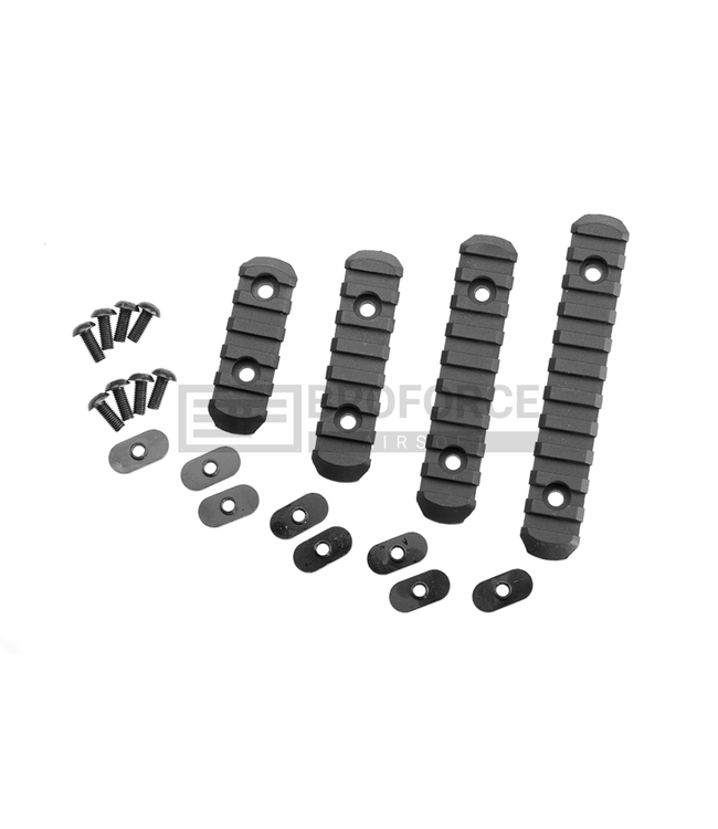 MOE Polymer Rail Sections - Black