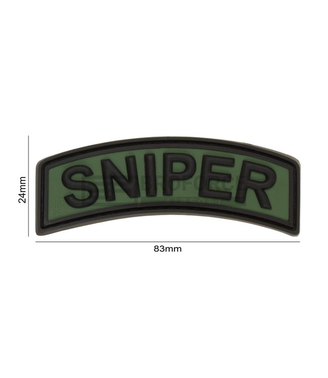 Sniper Tab Rubber Patch - Forest