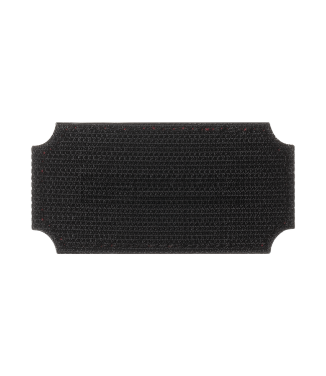 Walhalla Ticket Rubber Patch - Zwart/Rood