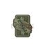 JTG Odins Raven Rubber Patch - Green