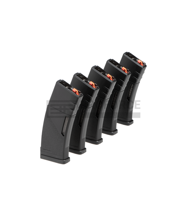 M4 150rds midcap magazine 5 pack - black