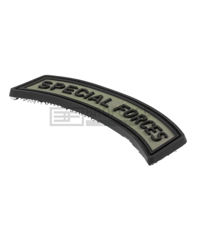 Special Forces Tab Rubber Patch - OD