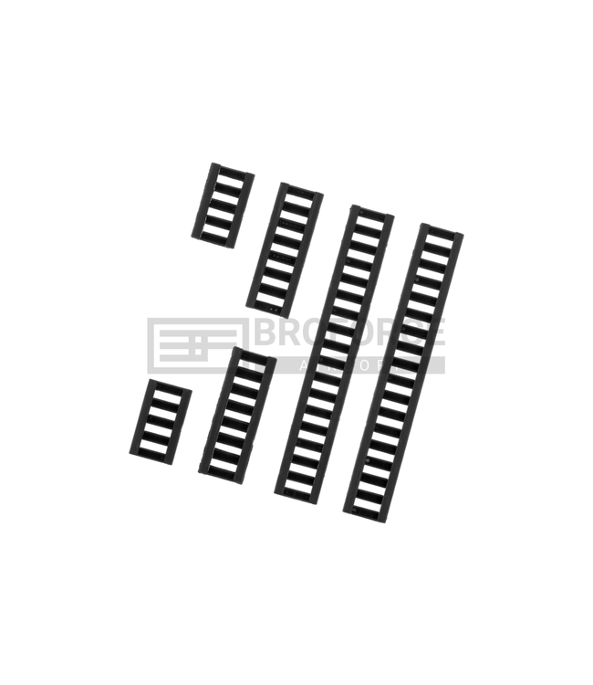 Soft Rail Cover Kit - Zwart