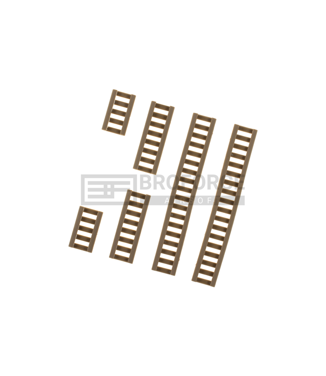 Soft Rail Cover Kit - Dark earth