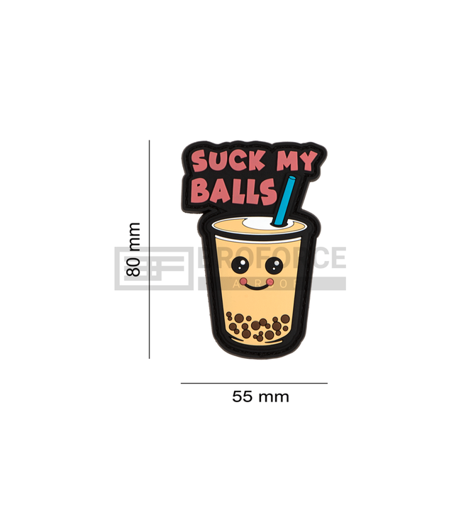 Suck My Balls Rubber Patch