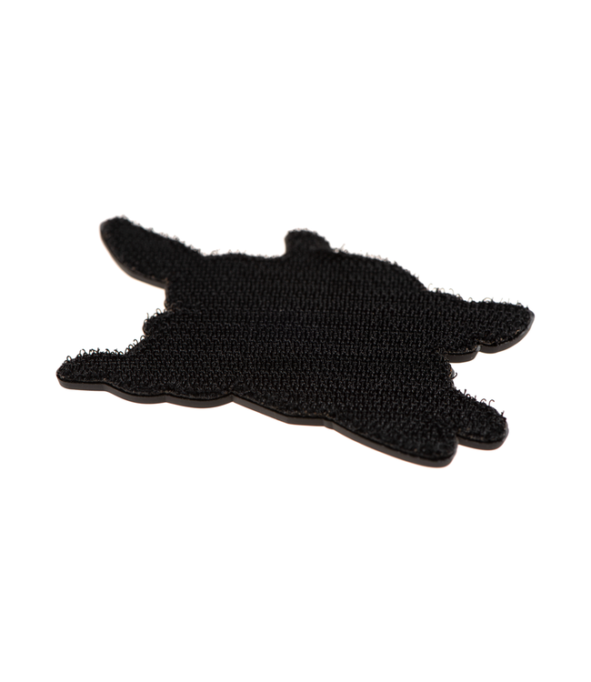 Rubber Baby Yoda Riding Corgi Patch