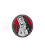 JTG Santa Muerte Rubber Patch - Rood JTG Santa Muerte Rubber Patch - Rood