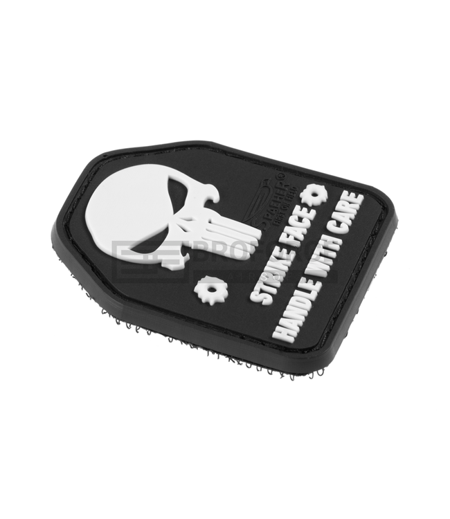 SAPI Skull Rubber Patch - Zwart