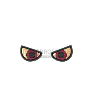 JTG Angry Eyes Rubber Patch