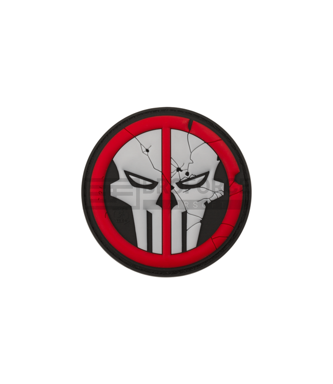 Deadpool Skull Rubber Patch