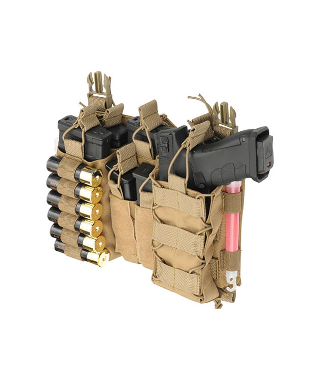 Buckle Up Multi-Mission Front-Panel -Tan