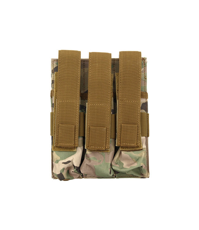 Triple MP5 / Extended Pistol pouch Molle - Multicam