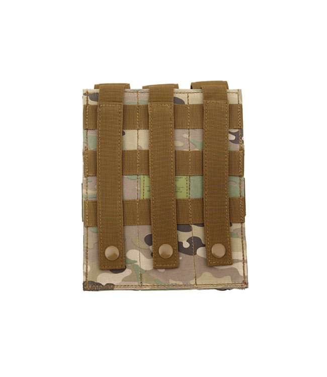 Triple MP5 / Extended Pistol pouch Molle - Multicam