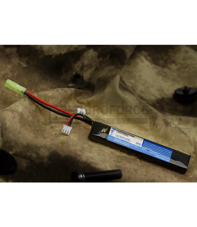 Lipo batterij 7.4V 20C 1100mah - Mini Tamiya