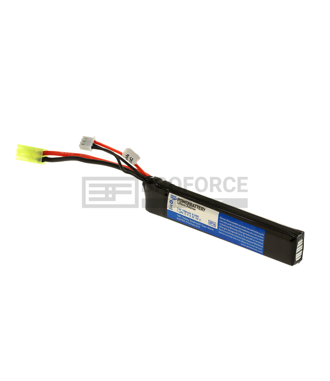 Lipo batterij 7.4V 20C 1100mah - Mini Tamiya
