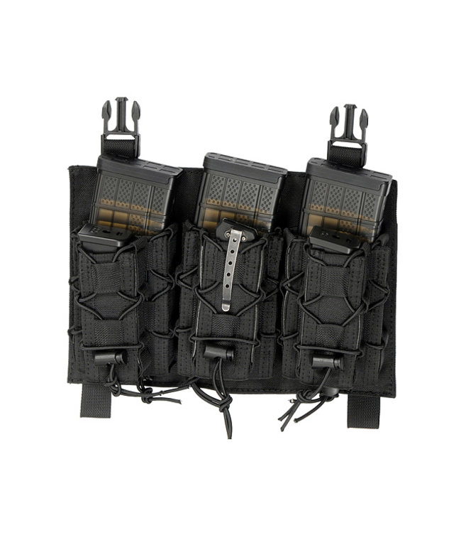 Buckle Up Speed Triple M4, AK, G36/Pistol Magazine pouch - Zwart