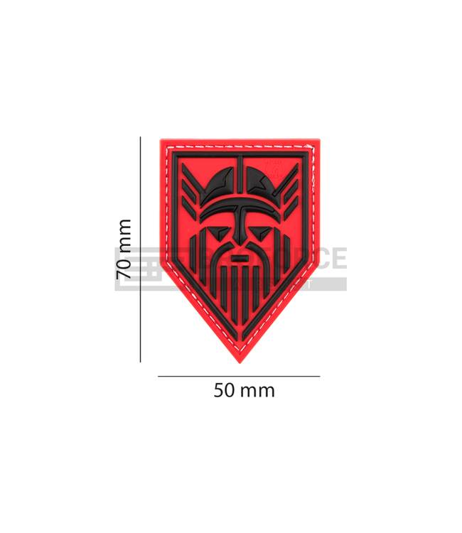 Odin Rubber Patch -Red