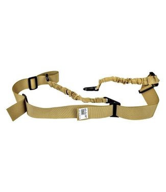 Wosport Two-Point Sling met bungee cord - Tan