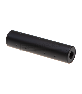 Metal 128mm Skull Silencer - Black