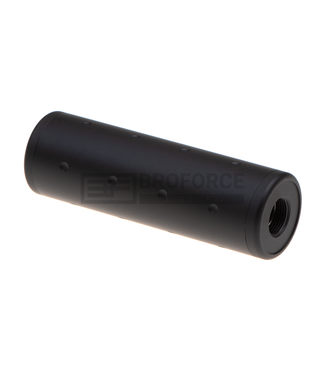 Metal 98mm Skull Silencer - Black