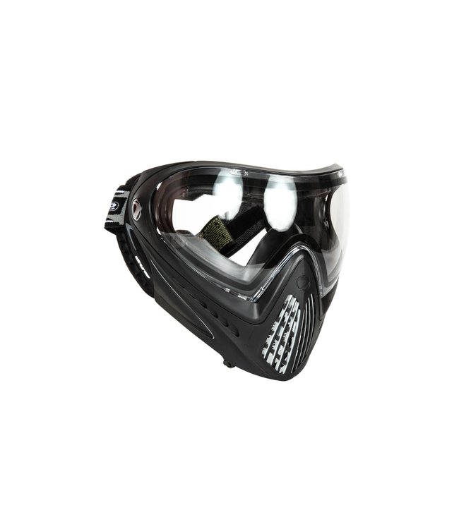 i4 full face mask - Zwart / Clear