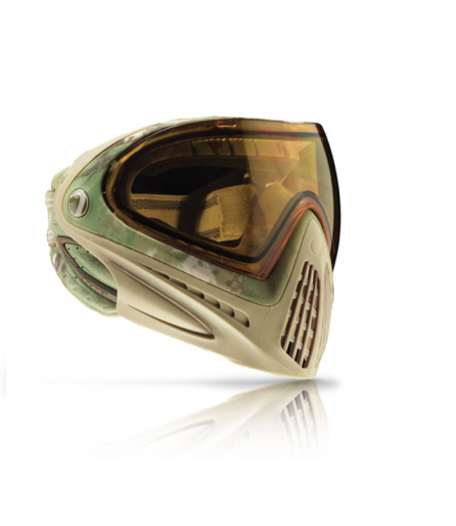 i4 full face mask - Camo / Yellow