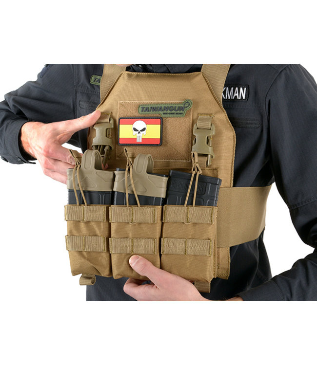 Buckle Up Triple 7.62 SR25/AR-10/M14/SCAR-H Panel pouch - Multcam Tropic