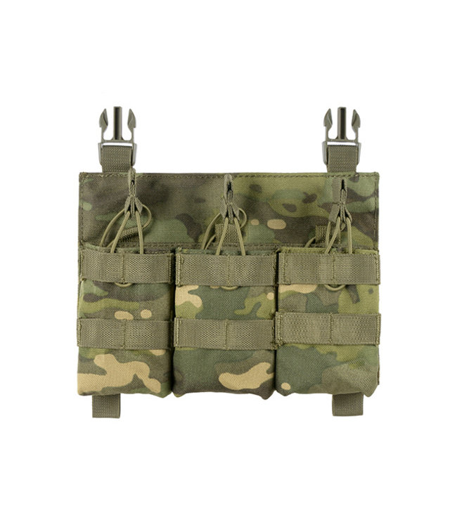 Buckle Up Triple 7.62 SR25/AR-10/M14/SCAR-H Panel pouch - Multcam Tropic