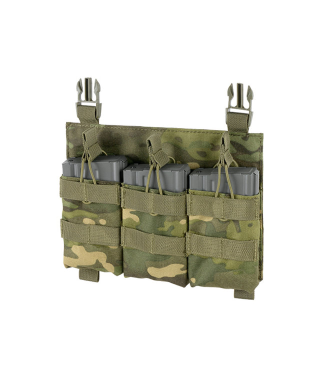 Buckle Up Triple 7.62 SR25/AR-10/M14/SCAR-H Panel pouch - Multcam Tropic