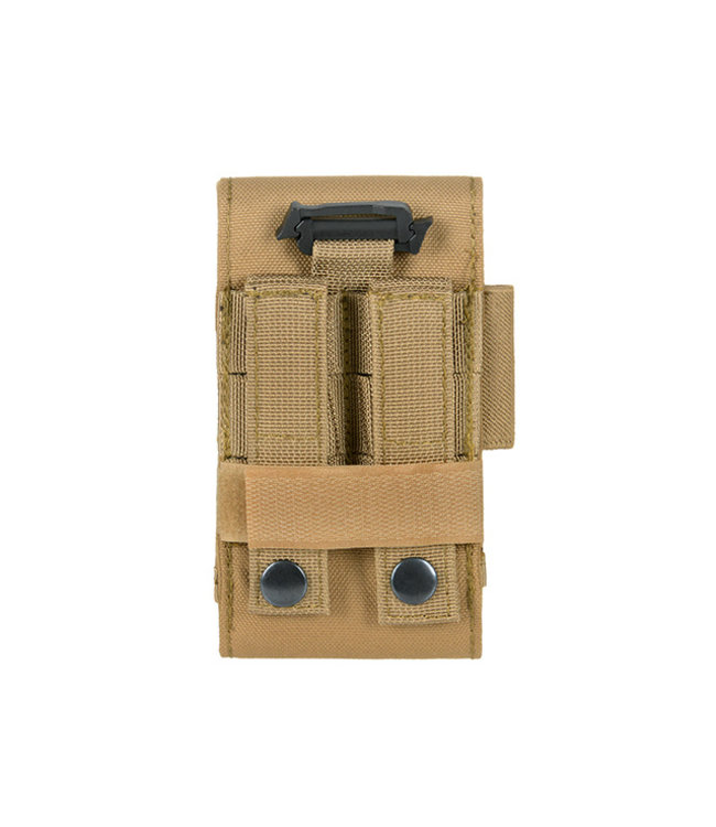 Multi-Way Carry Mobile Phone Pouch - Tan