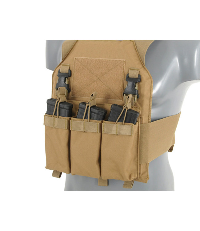 Buckle Up Triple 5.56 Panel pouch - Multicam