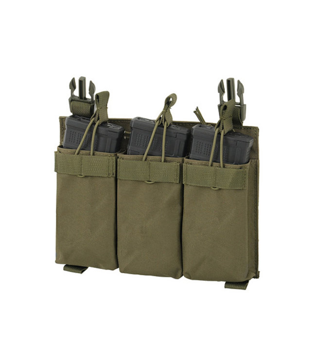 Buckle Up Triple 5.56 Panel pouch - OD