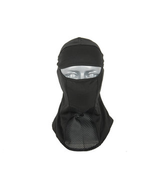 TMC Balaclava With Rubber Nose/Mouth Protector - Black