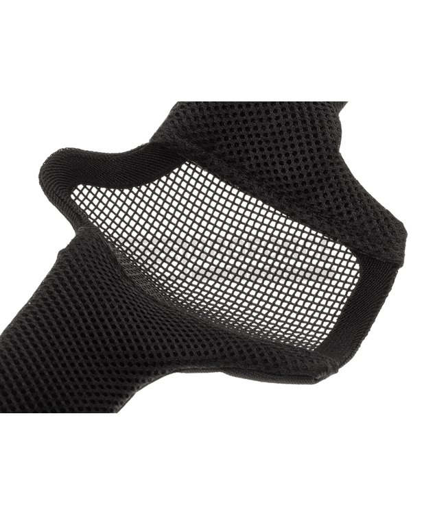 Mk.II Steel Half Face Mask - Zwart