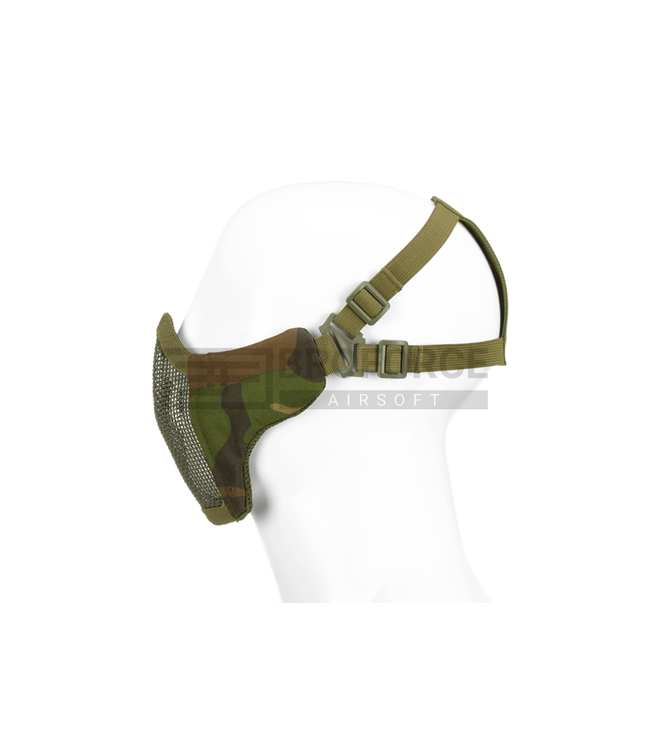Mk.II Steel Half Face Mask - Woodland
