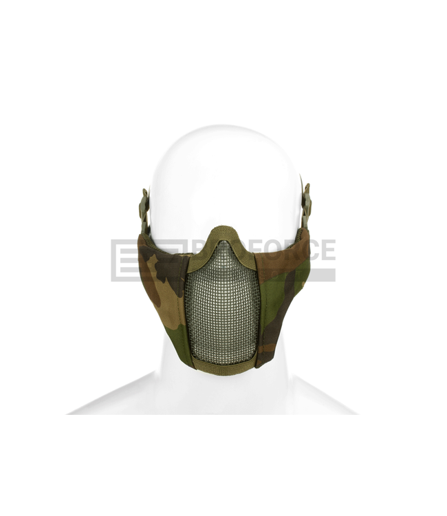 Mk.II Steel Half Face Mask - Woodland