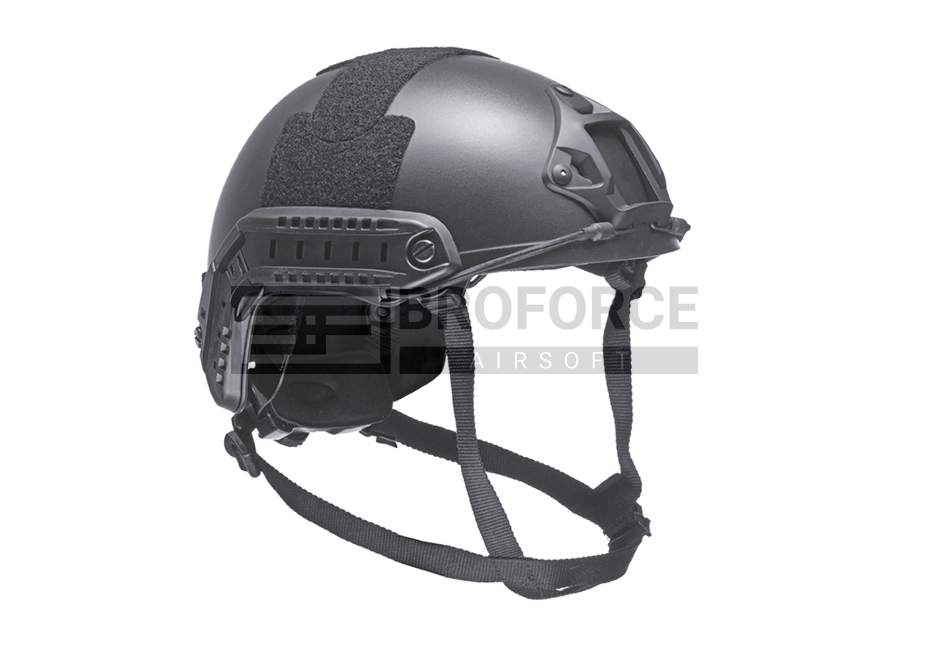 Emerson Gear FAST Helmet MH Premium Zwart Broforce Airsoft
