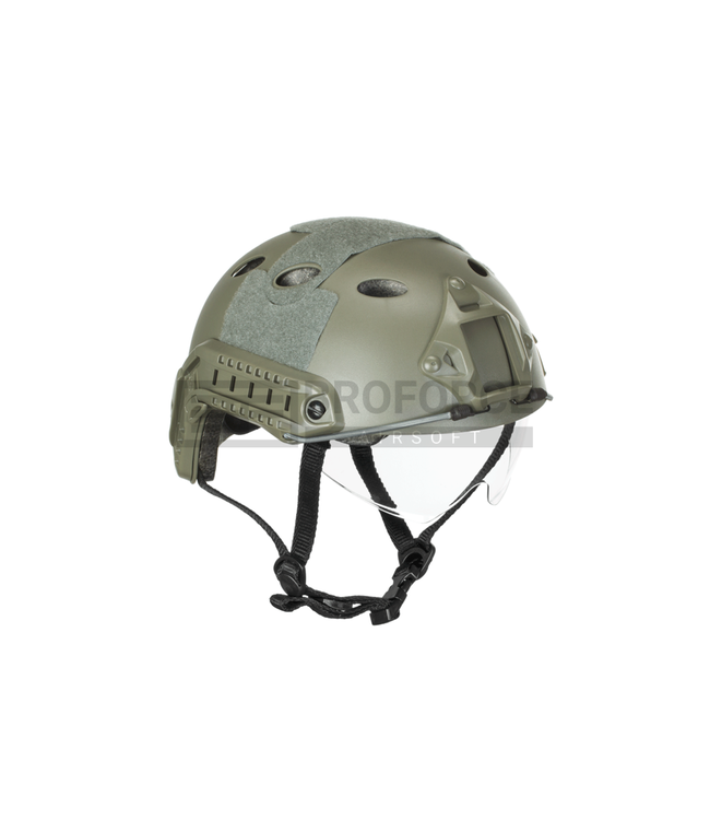 FAST Helmet PJ Goggle Version Eco - Foliage Green