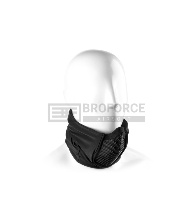 Mk.III Steel Half Face Mask - Zwart