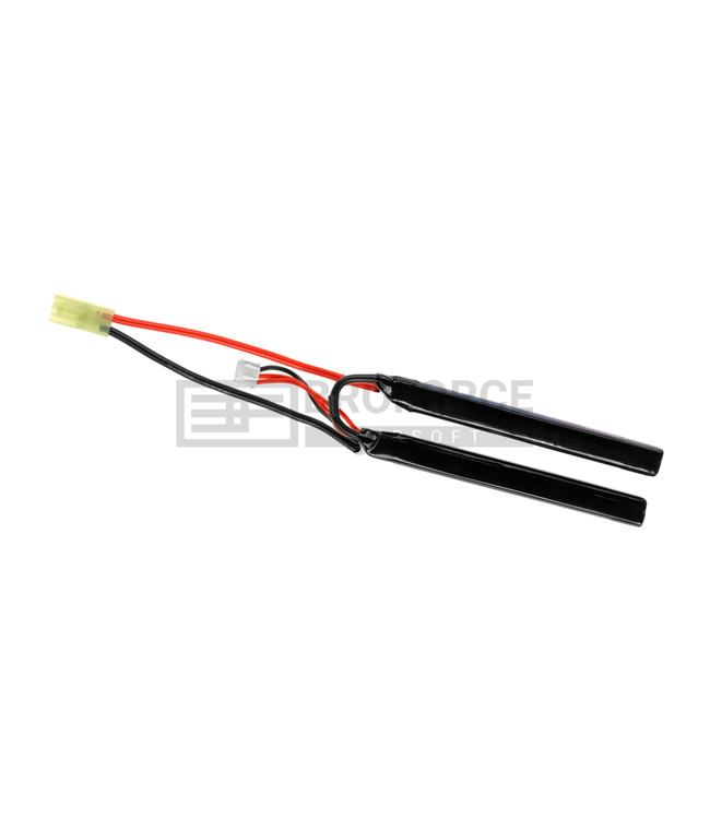 Pirate Arms Twin Type Lipo batterij 7.4V 20C burst 2200mAh - Mini Tamiya