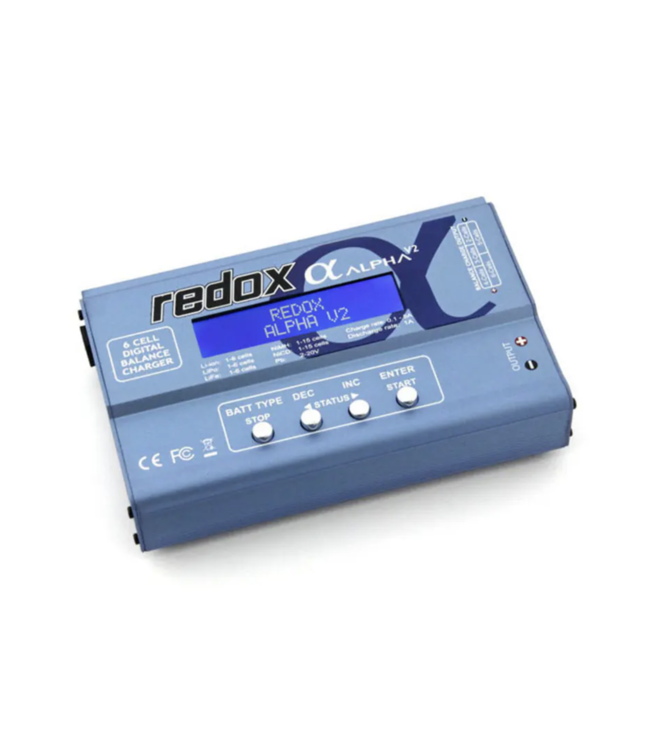 Redox Alpha V2 battery charger COMBO (met voeding)