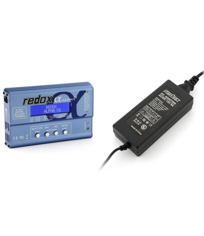 Redox Alpha V2 battery charger COMBO (with power supply)