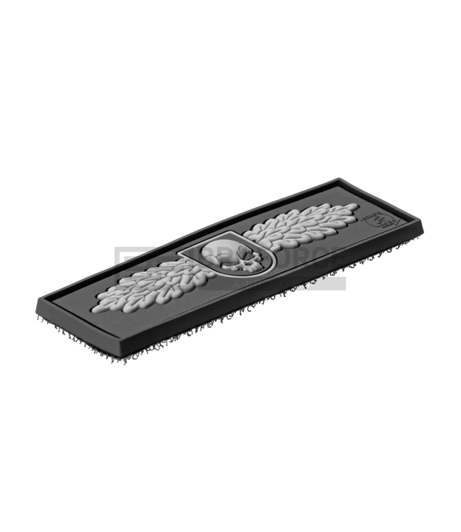 SOF Skull Badge Rubber Patch - Zwart