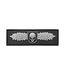 JTG SOF Skull Badge Rubber Patch - Zwart