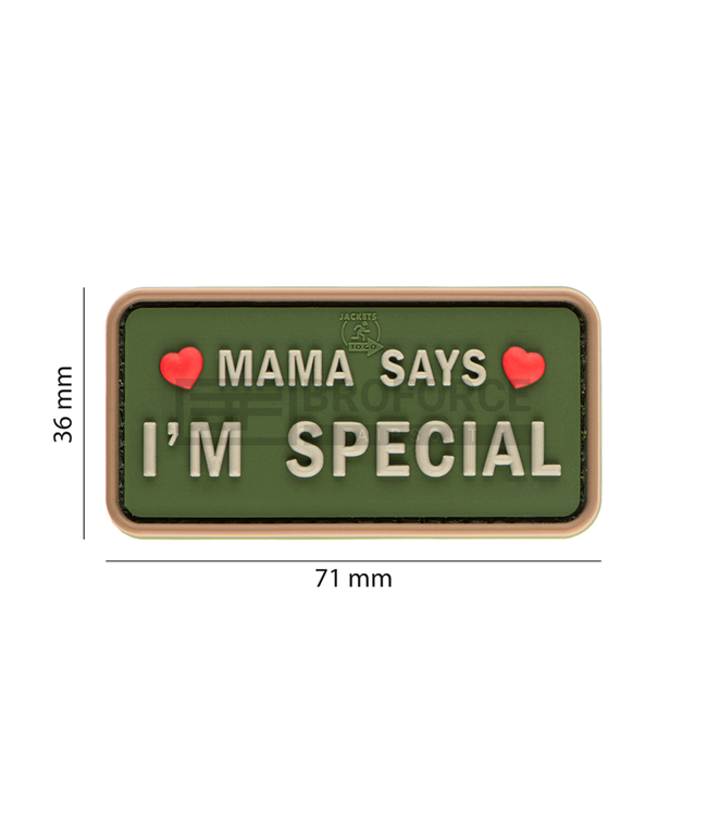 Mama Says I'm Special Patch - OD
