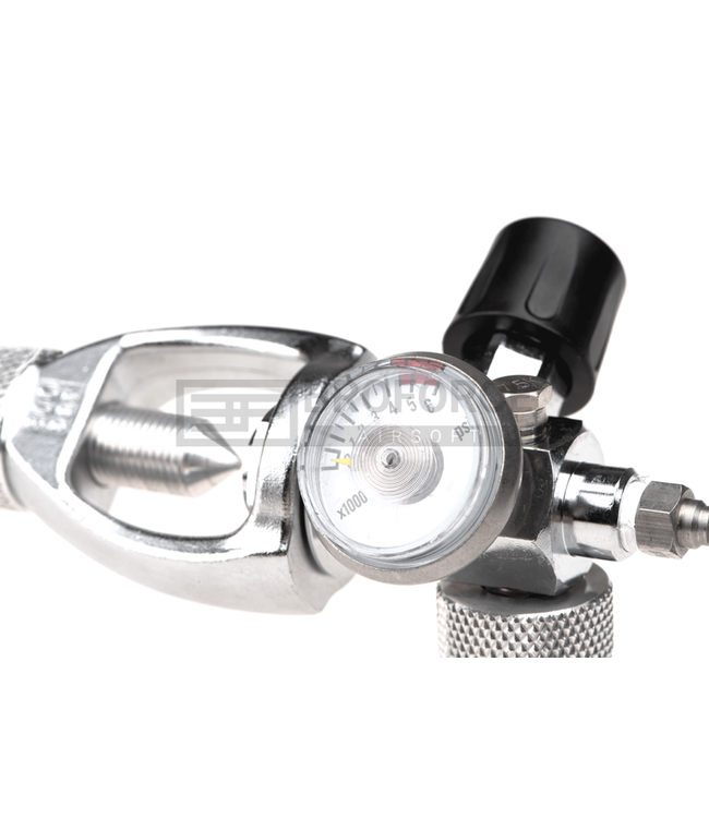 Scuba Fill Station with pressure gauge