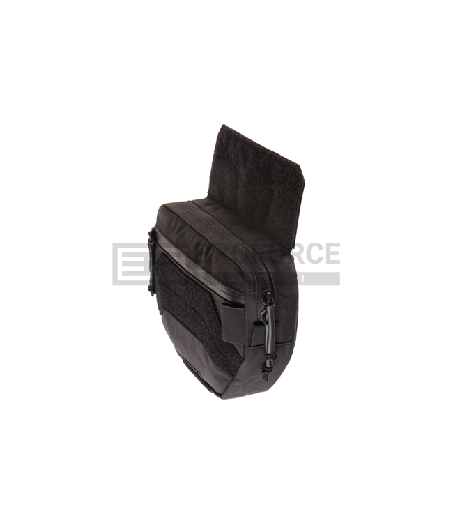 Drop Down Velcro Utility Pouch - Zwart