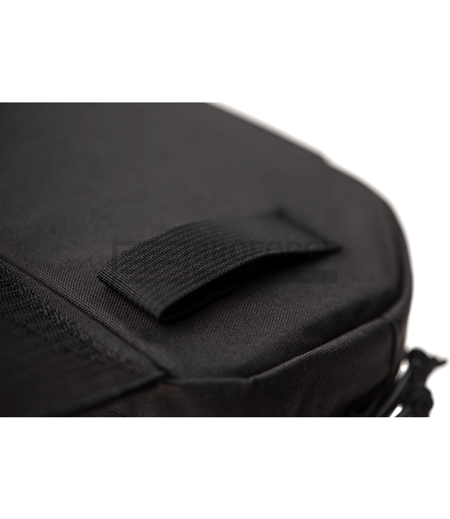 Drop Down Velcro Utility Pouch - Black