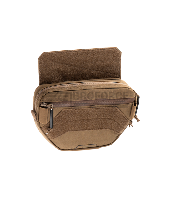 Drop Down Velcro Utility Pouch - Coyote